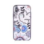 Tagakaaned Devia Apple iPhone X Crystal Bloosom case Silver