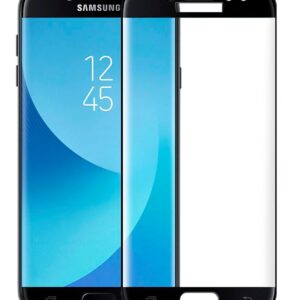 Aizsargstikls iLike Samsung J7 2017 J730 5D Tempered glass Black