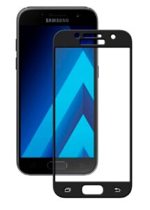 Apsauginiai stiklai iLike Samsung A3 2017 A320 5D Tempered glass Black