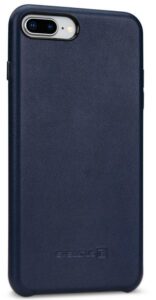 Back panel cover Evelatus Apple iPhone 7/8 Plus Leather Case Prestige Dark Blue