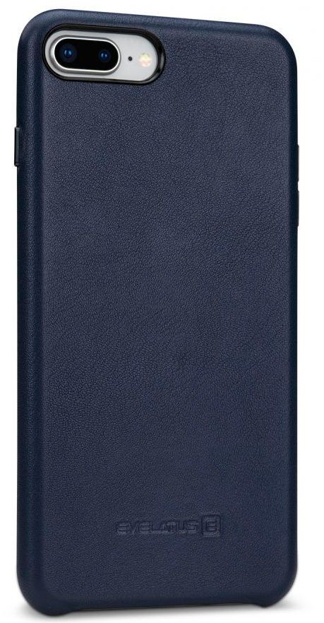 Back panel cover Evelatus Apple iPhone 7/8 Plus Leather Case Prestige Dark Blue