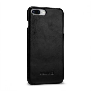 Back panel cover Evelatus Apple iPhone 7 / 8 Plus Leather Case Vintage Black