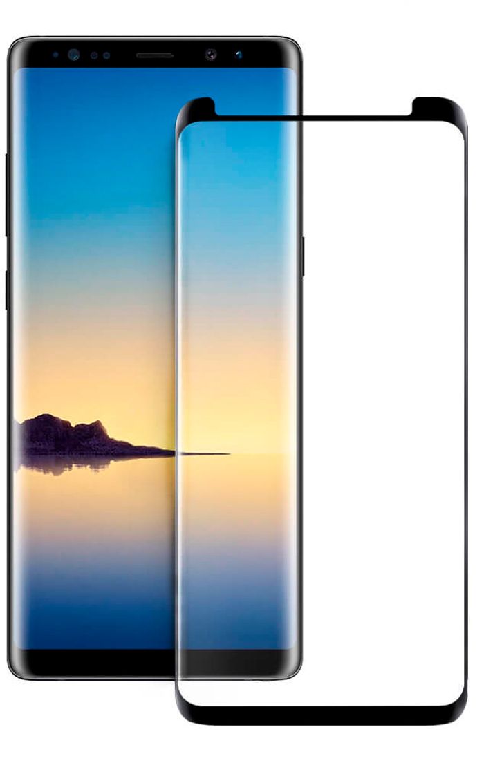 Apsauginiai stiklai Evelatus Samsung Galaxy Note 8 N950 3D Case Friendly (Edge Glue)