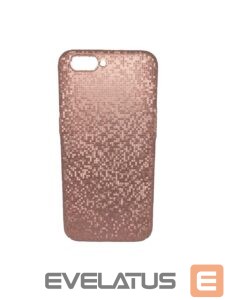 Aizmugurējais vāciņš GreenGo Apple iPhone 7/8 Squares Case Rose Gold