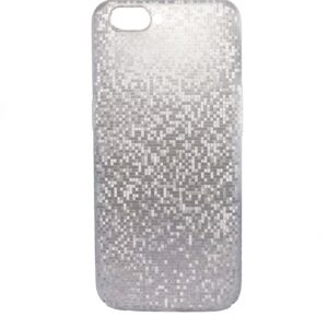 Back panel cover GreenGo Apple iPhone 7/8 Squares Case Silver