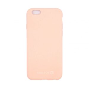 Nugarėlės dėklai Evelatus Apple iPhone 6/6s Nano Silicone Case Soft Touch TPU Pink Sand