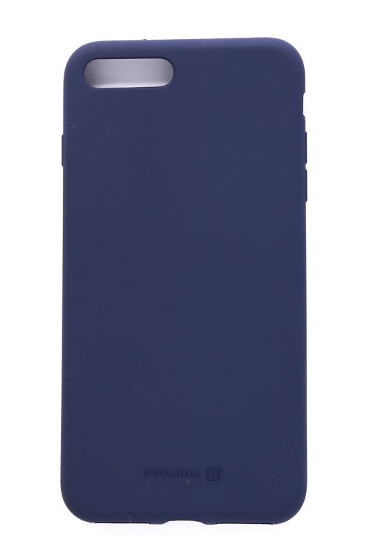 Back panel cover Evelatus Apple iPhone 7 Plus/8 Plus Silicone Case Midnight Blue