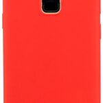 Чехол на заднюю панель Evelatus Samsung Galaxy A6 Plus 2018 Nano Silicone Case Soft Touch TPU Red