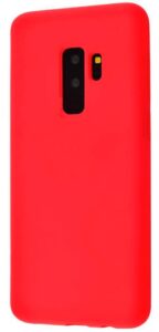 Back panel cover Evelatus Samsung S9 Plus Nano Silicone Case Soft Touch TPU Red