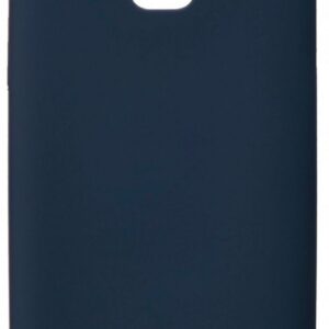 Back panel cover Evelatus Samsung J6 2018 J600 Silicone Case Midnight Blue
