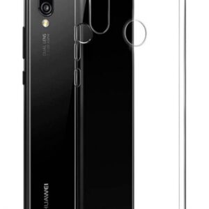 Back panel cover Evelatus Huawei P20 lite Clear Silicone Case 1.5mm TPU Transparent