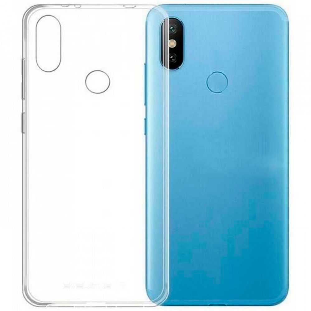 Back panel cover Evelatus Xiaomi Redmi S2 Clear Silicone Case 1.5mm TPU Transparent