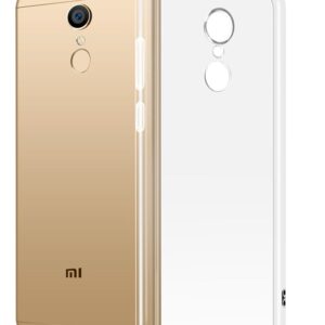 Back panel cover Evelatus Xiaomi Redmi 5 Plus Clear Silicone Case 1.5mm TPU Transparent