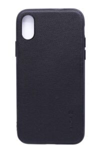 Back panel cover Evelatus Apple iPhone X PC/TPU case Black
