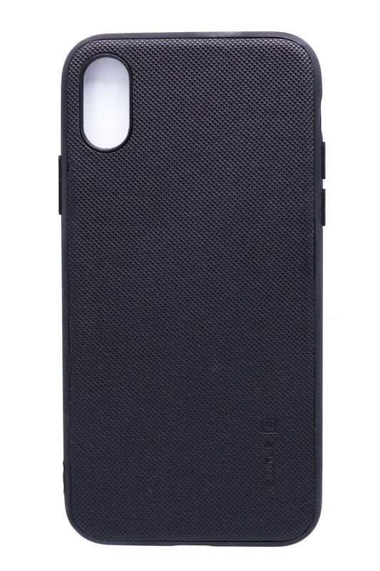 Back panel cover Evelatus Apple iPhone X PC/TPU case Black
