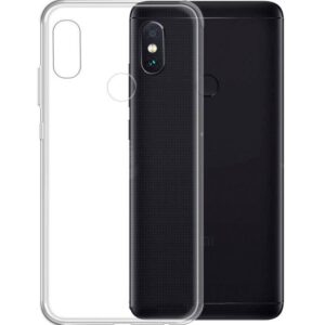 Back panel cover Evelatus Xiaomi Redmi Note 5 Clear Silicone Case 1.5mm TPU Transparent