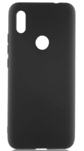 Back panel cover Evelatus Xiaomi Redmi Note 5 Nano Silicone Case Soft Touch TPU Black