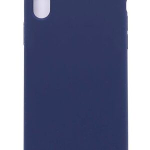 Back panel cover Evelatus Apple iPhone Xs MAX Nano Silicone Case Soft Touch TPU Midnight Blue