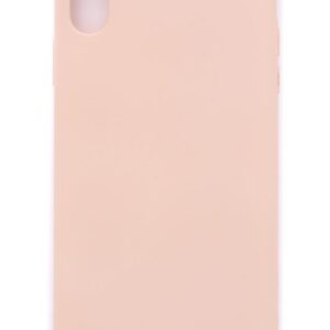 Back panel cover Evelatus Apple iPhone Xs MAX Nano Silicone Case Soft Touch TPU Pink Sand
