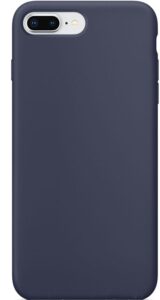 Nugarėlės dėklai Evelatus Apple iPhone 7 Plus/8 Plus Premium Soft Touch Silicone Case Midnight Blue