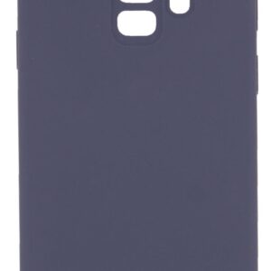 Back panel cover Evelatus Samsung Galaxy S9 Premium Soft Touch Silicone Case Midnight Blue
