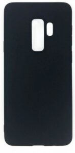Back panel cover Evelatus Samsung S9 Plus Premium Soft Touch Silicone Case Black