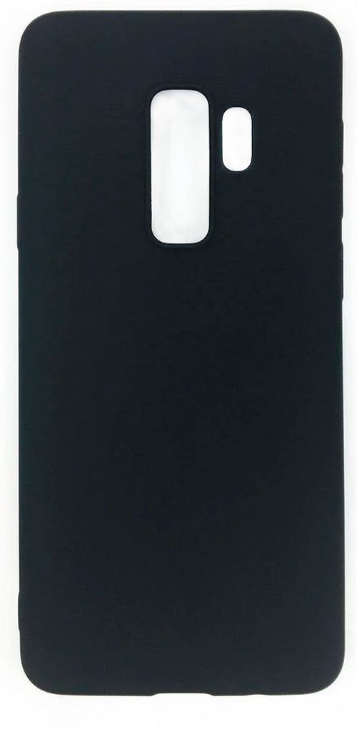 Back panel cover Evelatus Samsung S9 Plus Premium Soft Touch Silicone Case Black