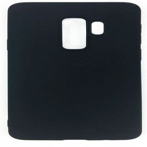 Back panel cover Evelatus Samsung S9 Plus Premium Soft Touch Silicone Case Black