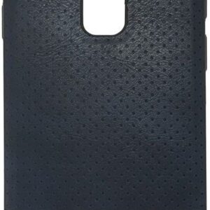 Back panel cover Evelatus Samsung Galaxy A6 Plus 2018 TPU case 1 with metal plate (possible to use with magnet car holder) Blue