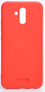 Aizmugurējais vāciņš Evelatus Huawei Mate 20 lite Silicone Case Red