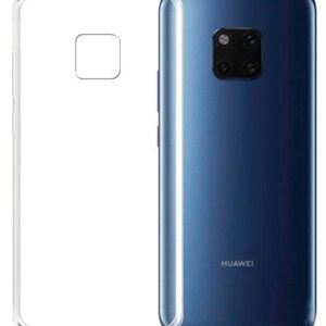 Back panel cover Evelatus Huawei Mate 20 Pro Clear Silicone Case 1.5mm TPU Transparent
