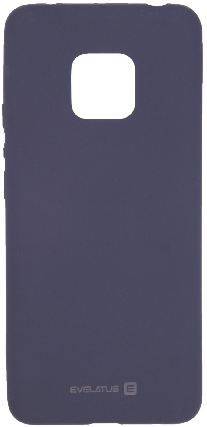 Back panel cover Evelatus Huawei Mate 20 Pro Silicone Case Midnight Blue