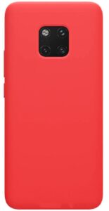 Aizmugurējais vāciņš Evelatus Huawei Mate 20 Pro Silicone Case Red