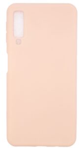 Aizmugurējais vāciņš Evelatus Samsung Galaxy A7 2018 Nano Silicone Case Soft Touch TPU Pink Sand