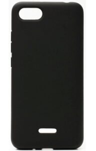 Aizmugurējais vāciņš Evelatus Xiaomi Redmi 6A Nano Silicone Case Soft Touch TPU Black