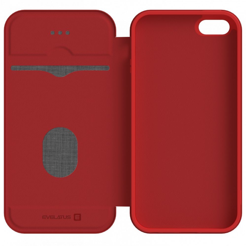 Kaaned - kaaned Evelatus Xiaomi Redmi 6 Book Case Wine Red