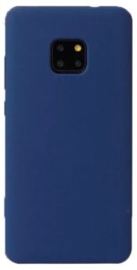 Aizmugurējais vāciņš Evelatus Huawei Mate 20 Pro Premium Soft Touch Silicone Case Midnight Blue