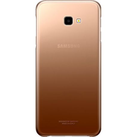 Back panel cover Samsung Galaxy J4 Plus Gradation Cover EF-AJ415CFEGWW Gold
