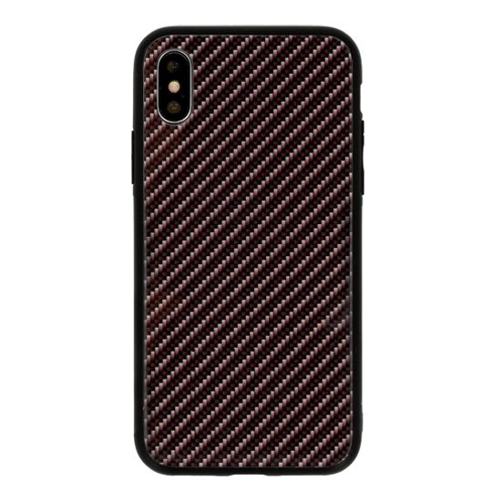 Back panel cover GreenGo Apple iPhone XS MAX Carbon Glass Case Black