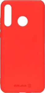 Aizmugurējais vāciņš Evelatus Huawei P30 lite Nano Silicone Case Soft Touch TPU Red