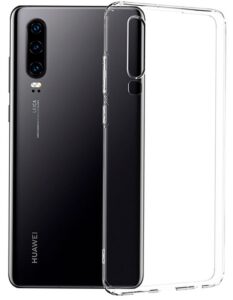 Aizmugurējais vāciņš Evelatus Huawei P30 Clear Silicone Case 1.5mm TPU Transparent