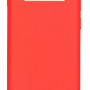 Back panel cover Evelatus Samsung Galaxy S10 Nano Silicone Case Soft Touch TPU Red