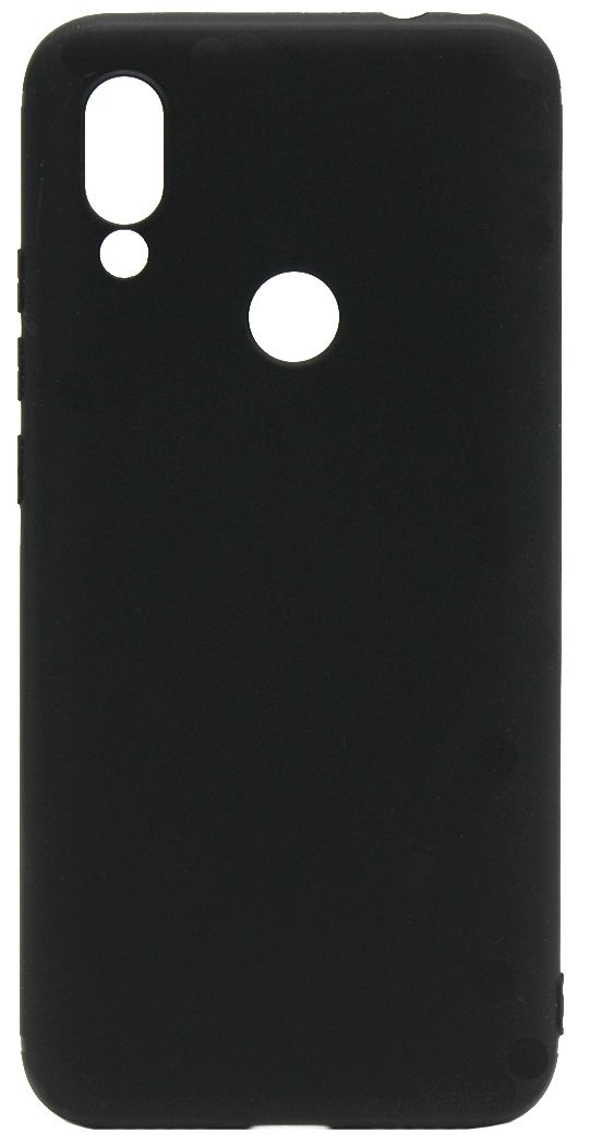 Back panel cover Evelatus Xiaomi Redmi Note 7 Nano Silicone Case Soft Touch TPU Black