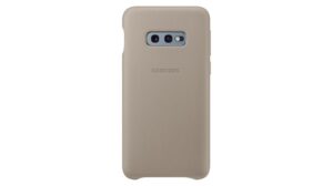 Back panel cover Samsung  Galaxy S10e Leather Cover EF-VG970LJEGWW Gray