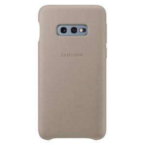 Tagakaaned Samsung  Galaxy S10e Leather Cover EF-VG970LJEGWW Gray