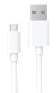Kabelis Evelatus Universal Charging cable Micro USB 30CM Blister White