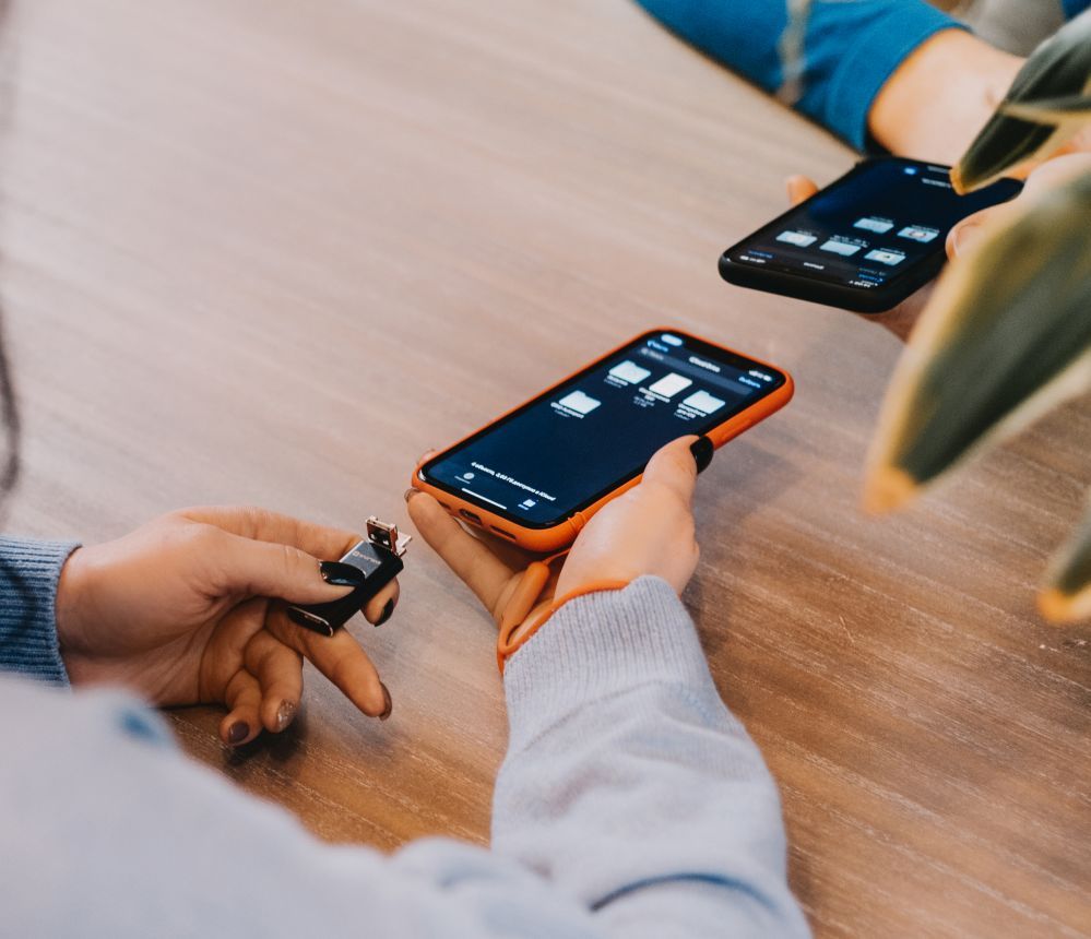 Flash drive Evelatus USB Flash 4in1 64GB EFD03 (USB,Micro,Type C and iPhone) Black