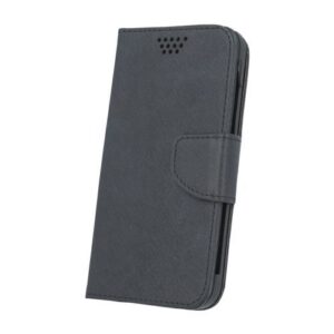 Atveramie maciņi GreenGo Universal Smart Fancy Silicon case 5,0 Black