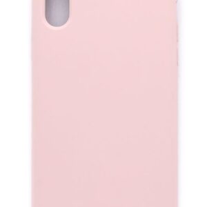 Back panel cover Evelatus Apple iPhone XR Premium Soft Touch Silicone Case Pink Sand