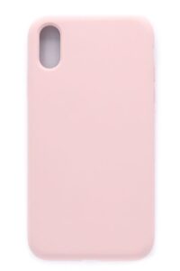 Nugarėlės dėklai Evelatus Apple iPhone XS Premium Soft Touch Silicone Case Pink Sand